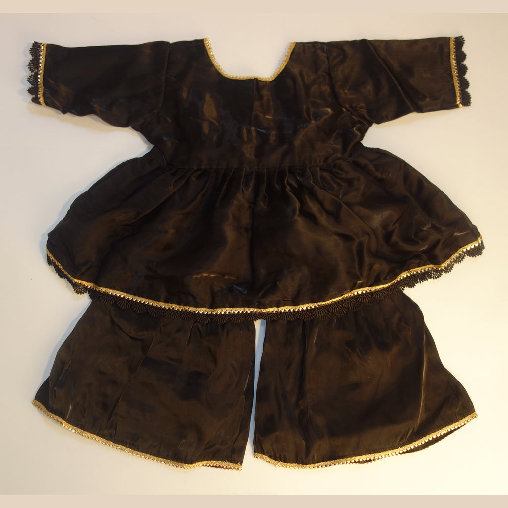 Peplum Frock with Sharara Trousers