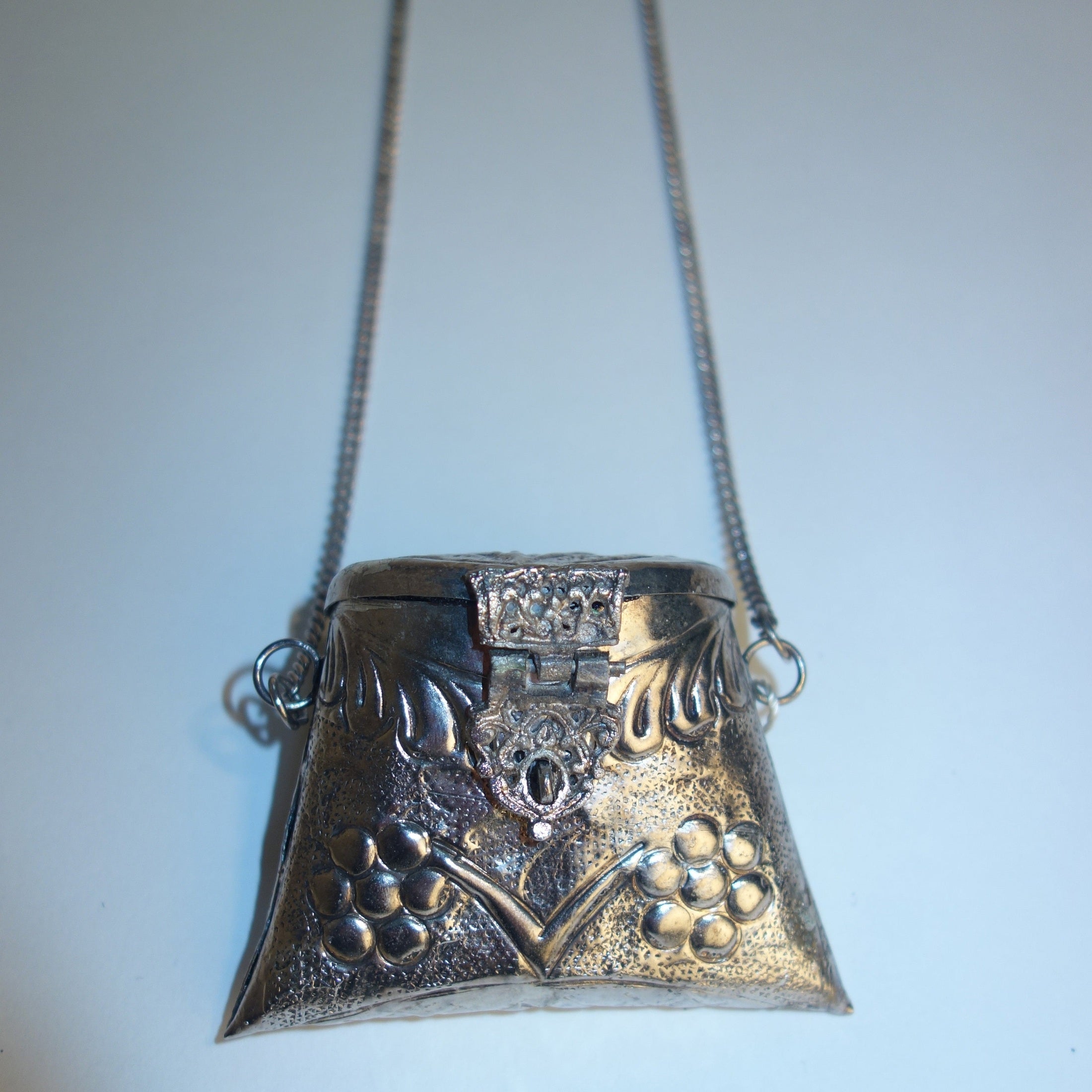 Silver Nano Clutch Bag