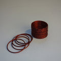 MAROON set of 24 bangles