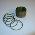 APPLE GREEN, set of 24 bangles