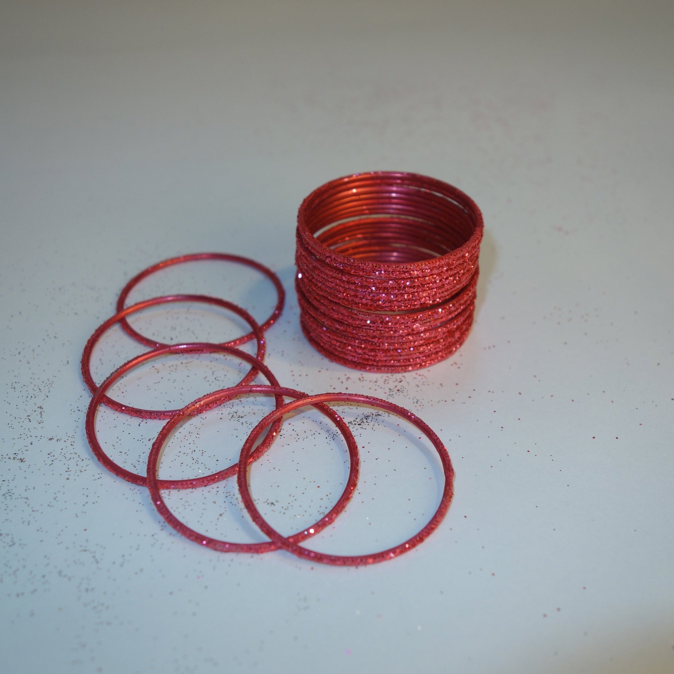 PINK set of 24 bangles